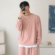 어나더디 남성용 소프트 플리스 상하의 세트