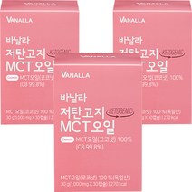 바날라 코코넛 MCT오일 캡슐 1000mg x 30p, 3개