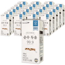 바디랩 순수 두유 99.9, 190ml, 24개