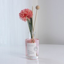 유멜 리드 플라워 디퓨저 180ml, 피치코튼, 1개
