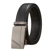 와이엠제이 남성용 통가죽 자동 벨트