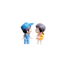 라스무스 귀여운 차량 인테리어 인형, 01 블루커플, 1세트