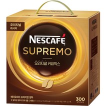 [nescafe] 네스카페 수프리모 원두커피믹스, 300개입, 1개