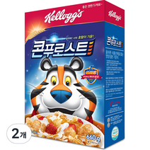 켈로그 콘푸로스트 시리얼, 660g, 2개
