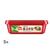 해표 순창궁 초고추장, 170g, 5개