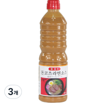 성수 돈코츠 라멘 소스, 3개, 1kg