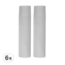ALL백색 버클식 진공에센스 용기 150ml, 6개