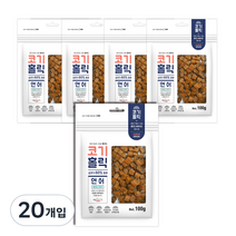 코기홀릭 져키 반려견 간식, 연어맛, 20개입