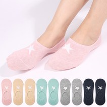 두발로 여성용 왕별 페이크삭스 10켤레