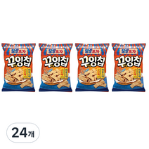 롯데제과 오잉포차 꾸이오잉칩 스낵, 24개, 60g