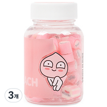 카카오프렌즈 캔디미 어피치 수제사탕 보틀, 70g, 3개