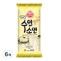 오뚜기 옛날 수연소면, 300g, 6개