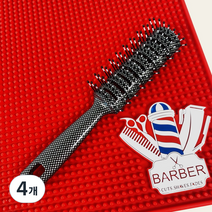 바버스토어 벤트 덴맨 드라이 포마드 업 헤어 브러쉬, 4개