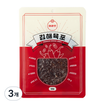 김해육포 마라맛, 50g, 3개