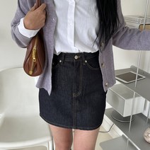 퓨어 생지 3부 미니 스커트