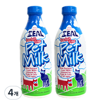 ZEAL 질 뉴질랜드산 펫밀크 강아지우유 1000ml, 우유맛, 4개