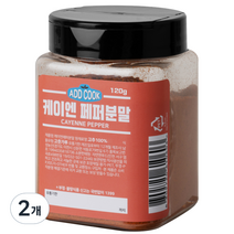 ADDCOOK 케이엔페퍼분말, 120g, 2개