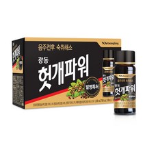 광동 헛개파워 숙취해소 음료, 100ml, 10병