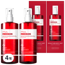 폴메디슨 시그니처 바디미스트 베이비파우더향, 211ml, 4개