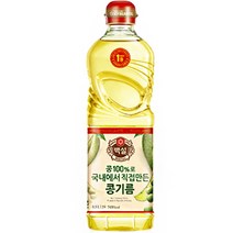 백설 콩기름, 900ml, 1개