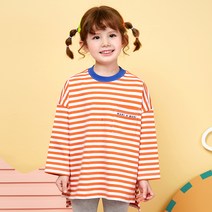 마리앤모리 아동용 리오 스트라이프 티셔츠