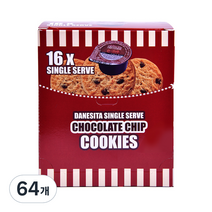 댄케이크 싱글서브 초콜릿칩 쿠키, 320g, 4개