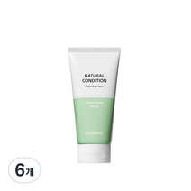 더샘 내추럴 컨디션 피지개선 클렌징 폼, 150ml, 6개