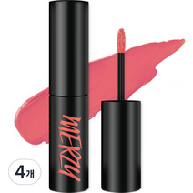 머지 더 퍼스트 벨벳 립 틴트 4.5g, 잭 로즈, 4개