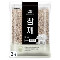 더담은 국산 참깨, 200g, 2개
