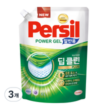 퍼실 딥클린 파워젤 일반용 액상세제 리필, 2L, 3개