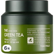 토니모리 더 촉촉 그린티 수분 크림, 100ml, 6개