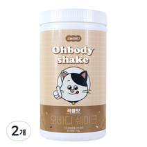 오늘의바디 오바디 단백질 쉐이크 곡물맛, 2개, 700g