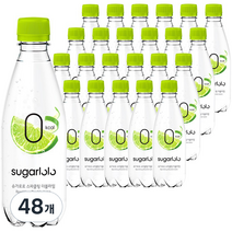 슈가로로 스파클링 더블라임 탄산수, 350ml, 48개