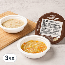 루솔 이유식 5단계 닭고기 덮밥소스세트 (냉장), 525번 순한 간장찜닭덮밥소스, 526번 닭안심 영양덮밥소스, 538번 닭가슴살 양송이 크림덮밥소스, 3세트