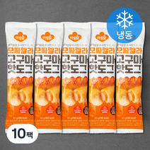 아임닭 닭가슴살 소시지 모짜렐라 고구마 핫도그 (냉동), 80g, 10팩