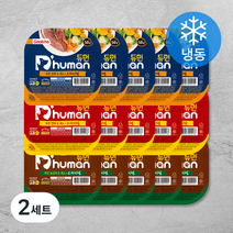 듀먼 강아지 자연화식 용기형 50g x 3종 x 5p 세트 (냉동), 2세트, 오리 + 채소 혼합맛, 연어 + 채소 혼합맛, 소고기 + 채소 혼합맛