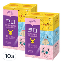 코디 아트앤 포켓몬 미니 2겹 랜덤발송, 230매, 60개