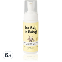 아임낫어베이비 고트밀크 키즈 페이셜 클렌져, 150ml, 6개