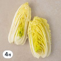 국내산 친환경 쌈용 맛배추, 400g, 4개