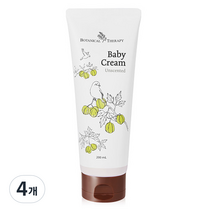 보타니컬테라피 베이비크림, 200ml, 4개