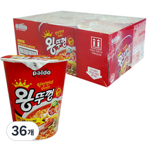 팔도 왕뚜껑 소컵 65g, 36개
