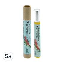 힐링팜스 페퍼민트 로즈마리 펄스포인트 아로마테라피, 12ml, 5개