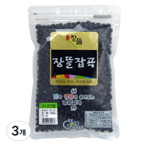 장뜰 서리태, 500g, 3개