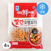 대림선 어묵 빨간 오뎅꼬치 (냉동), 409g, 4개