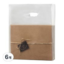 헬로우모리스 반투명 비닐백세트 3입 1개, 6개