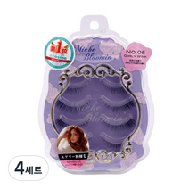 미슈블루밍 걸리라인업 속눈썹 4쌍, 5호 걸리윙크, 4세트