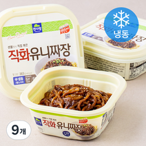 면사랑 직화 유니짜장 (냉동), 383g, 9개