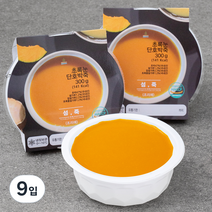 섬죽 초록눈 단호박죽, 300g, 9입