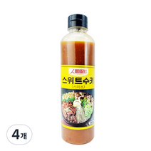 에이플러스 월남쌈 샤브샤브 스위트수키 소스, 560g, 4개