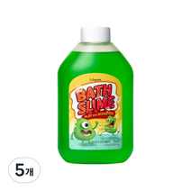 아이오감 유아용 바스슬라임 몬스터, 520ml, 5개